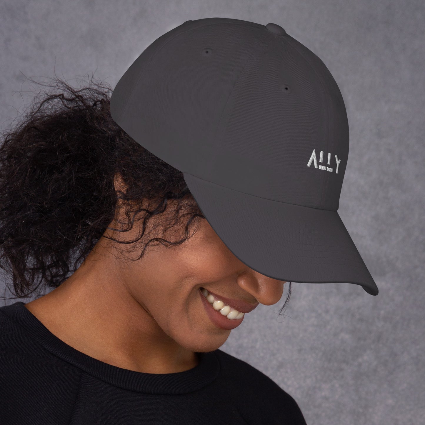 ALLY strap-back adjustable hat