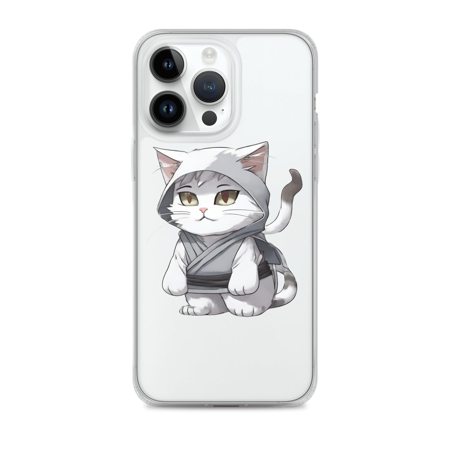 Cat Ninja Clear Case for iPhone®