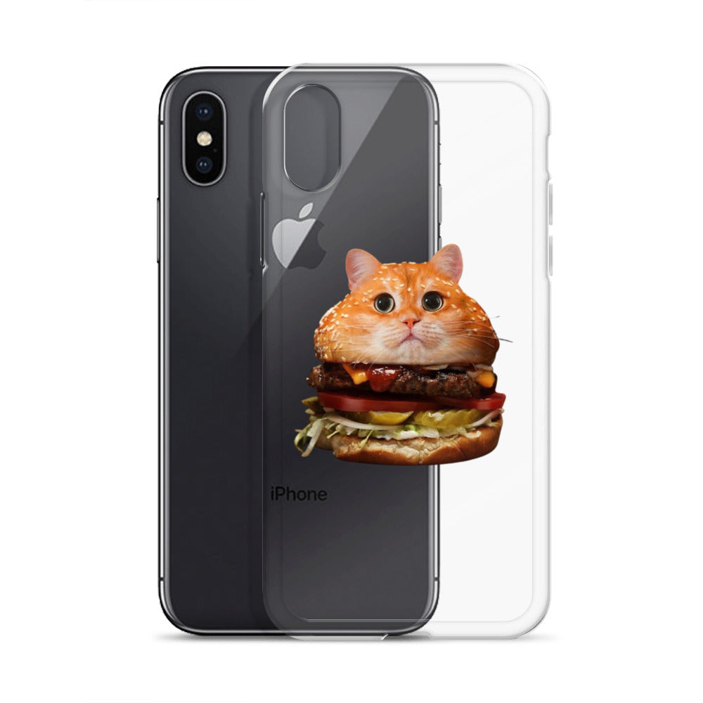 Catburger Clear Case for iPhone®