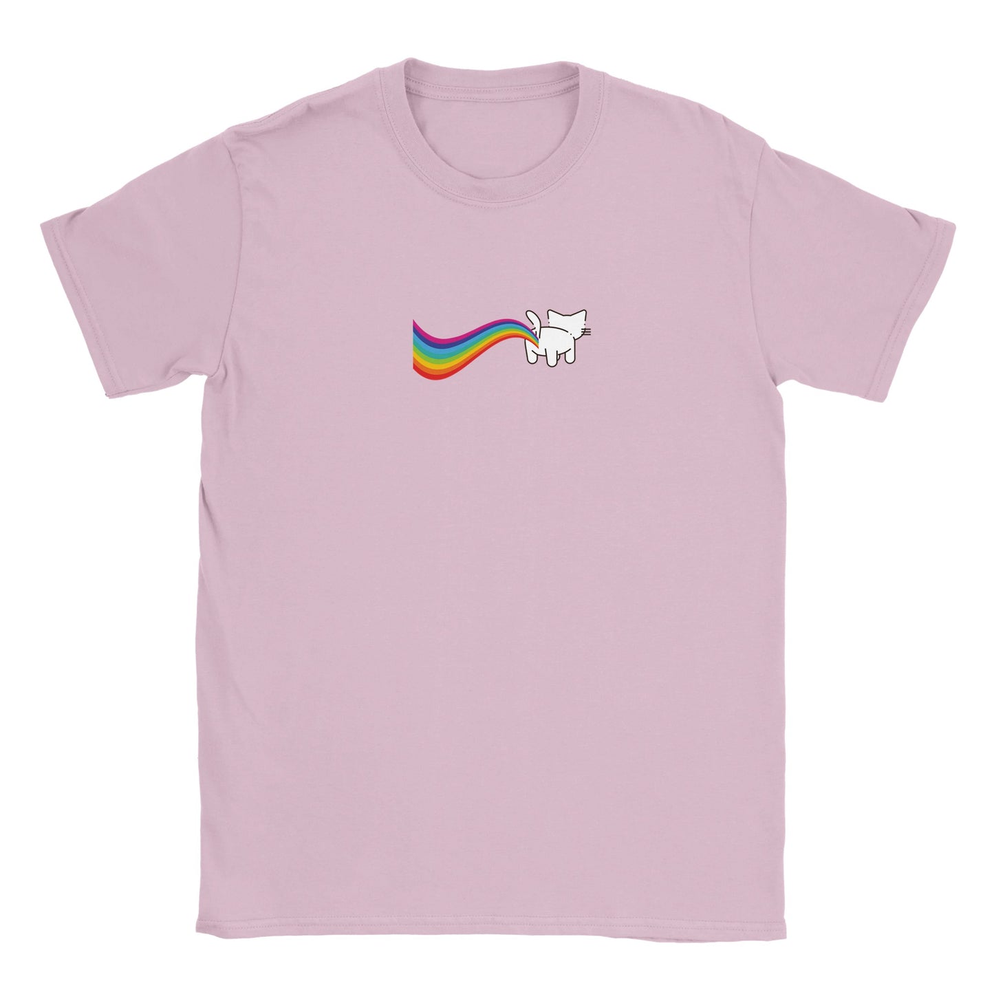 Kids Cat Rainbow Fart Classic T-shirt