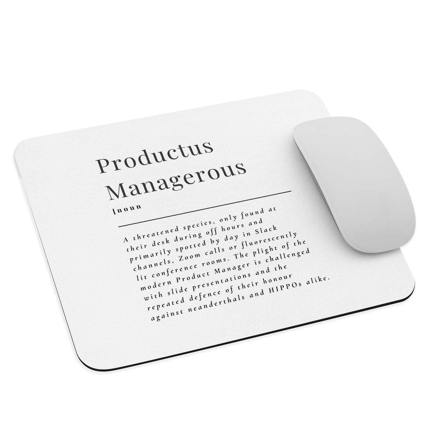 Productus Managerous Mouse pad