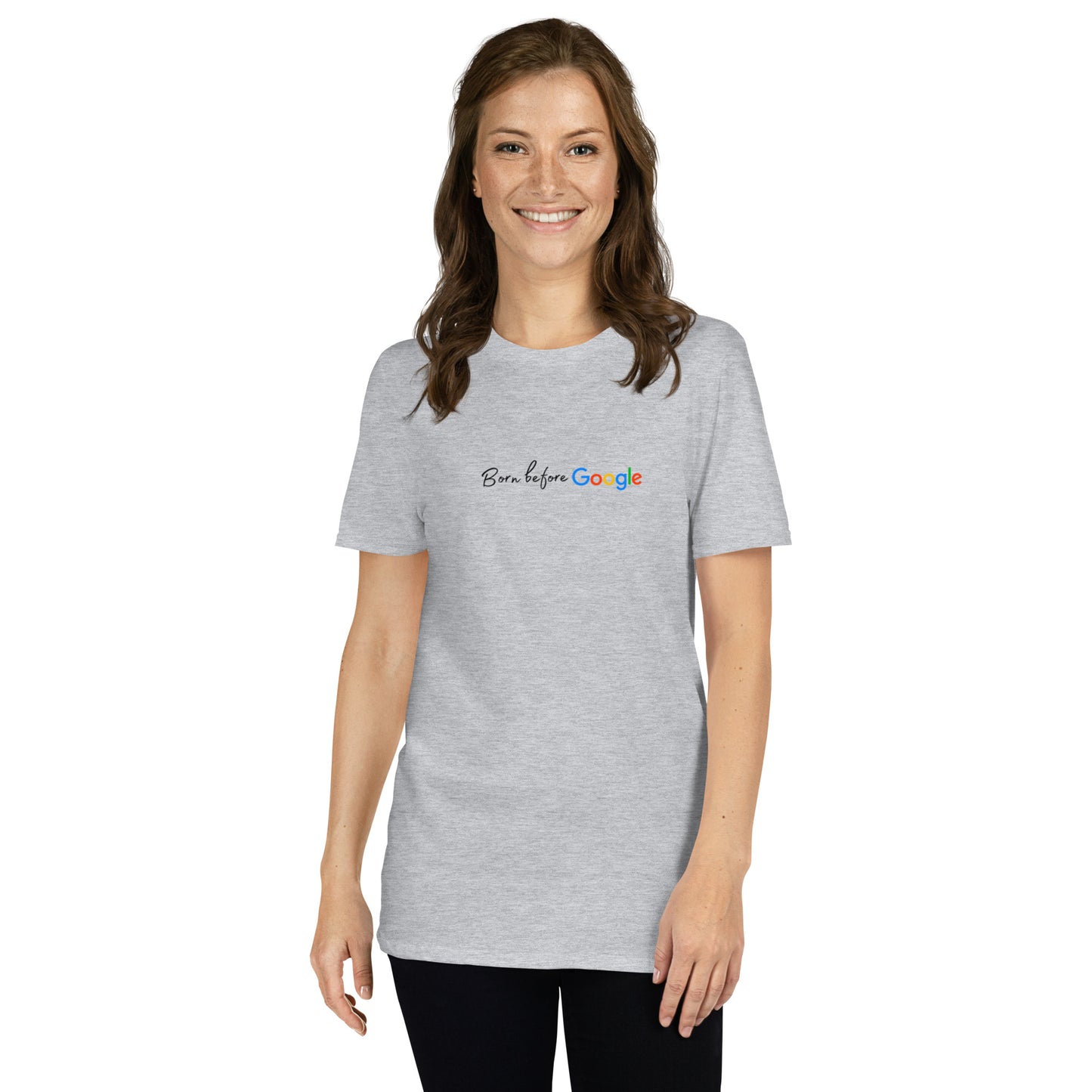 Born before Google Unisex T-Shirt